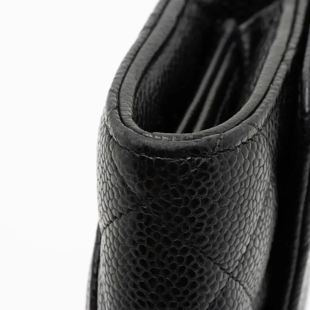 Chanel Caviar Leather Classic Long Wallet